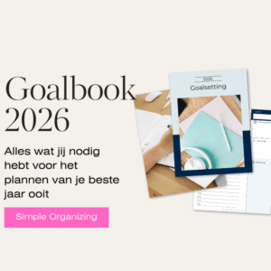 Plan Jouw Jaar - Goalbook 2026